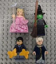 Lego Wicked Minifigures Lot Glinda Elphaba Pfannee Madame Morrible