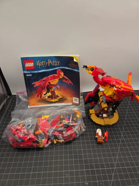 LEGO 76394 Harry Potter Fawkes Phoenix Dumbledore - Incomplete?? W/ Mini Fig