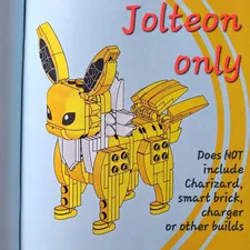 LEGO Pokemon 72167 Jolteon ONLY new NEVER assembled without box NO Smart Brick