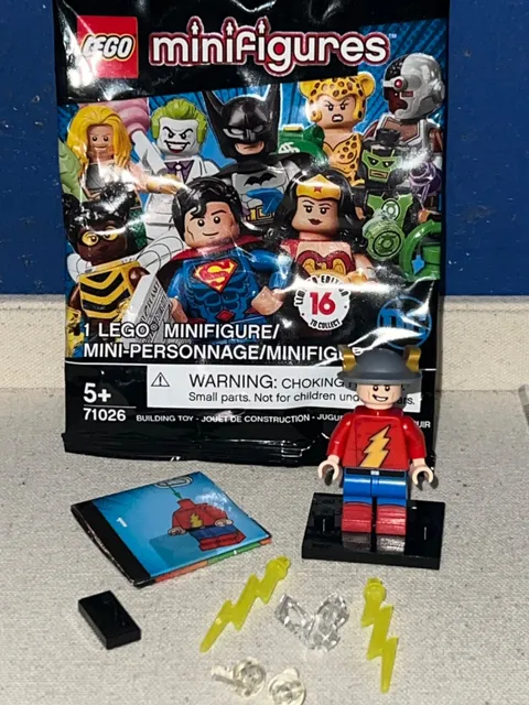 Retired Lego Jay Garrick Flash #15 Minifigure DC Super Heroes LE