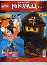 LEGO Magazine NINJAGO Jun 2015 #3 Exclusive FOYLPACK Minifig COLE - Sealed