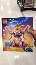 LEGO Disney Angel 43257 Complete Set 784 Pieces Building Toy 9+ Stitch