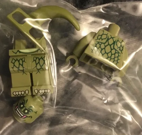100% Lego Marvel Lizard Minifigure Brand New Unassembled