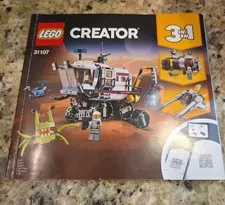 LEGO Creator 3 in 1 #31107 Space Rover Explorer  Instruction Booklet Manual Only