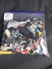 1 Pound of Legos Lot With Specialty Pieces And Action Figure 