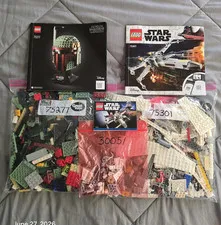 LEGO Star Wars Bulk Lot 75277 75301 30051 Boba Fett/X-Wing