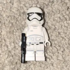 LEGO Star Wars First Order Stormtrooper Minifigure w/ Helmet & Blaster