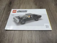 Lego Speed Champions 76912 Instruction Manual Only