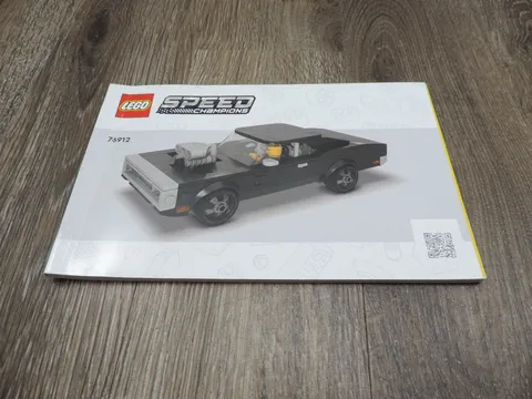Lego Speed Champions 76912 Instruction Manual Only
