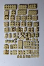 LEGO Parts and Pieces Tan Assortment