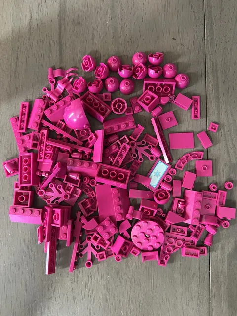 LEGO Magenta Bulk Specialty 165 Pieces