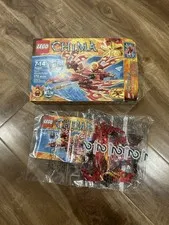 LEGO Legends of CHIMA: Flinx's Ultimate Phoenix (70221)Incomplete NO BAG 1