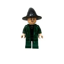 LEGO Professor Minerva McGonagall Minifigure hp152 Harry Potter 75954 Dual Sided