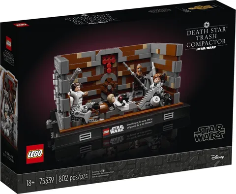 LEGO Star Wars: Death Star Trash Compactor Diorama (75339) New in Sealed Box