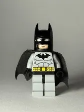 Lego Batman Genuine 2006 Batman Light Bluish Gray Suit Minifigure bat001 DC