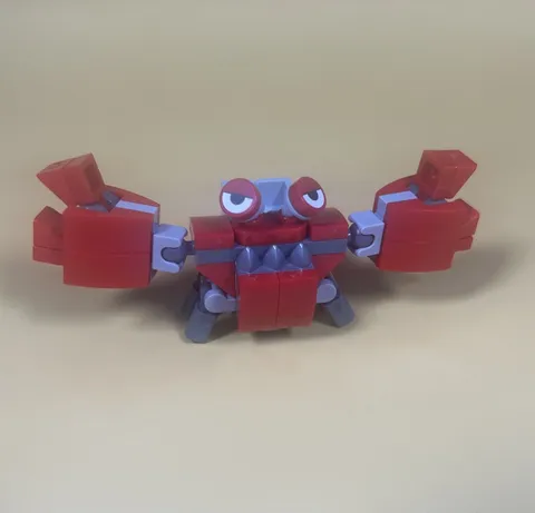 Lego Crabmeat 76992 Partially Closed Eyes Sonic the Hedgehog Minifigure