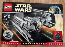 LEGO Star Wars Darth Vader's TIE Fighter 8017 251pc w/ Box & Instructions