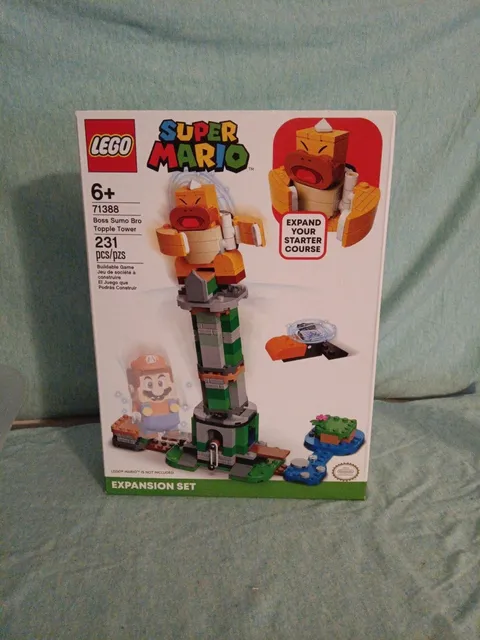 LEGO Super Mario: Boss Sumo Bro Topple Tower Expansion Set (71388) New