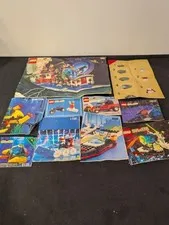Vintage LEGO Instruction Manuals Lot of 10 + Bonus Insert Various 1990s