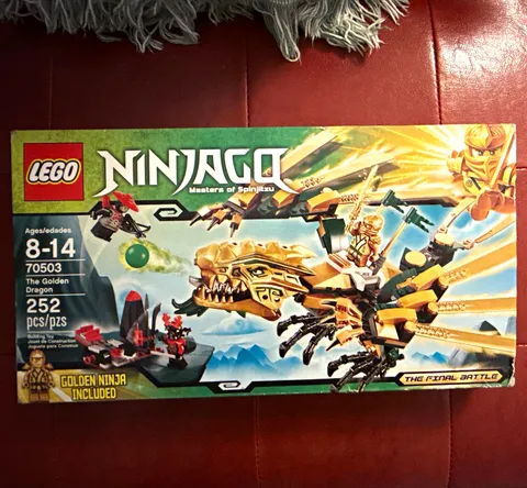 LEGO NINJAGO 70503 The Golden Dragon 252 pcs Golden Ninja Ages 8-14