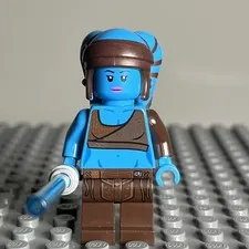 LEGO Star Wars Aayla Secura Minifigure (sw0833) Jedi Republic Fighter 75182 - 1S