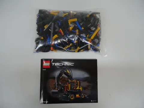 LEGO Technic 42053 Volvo EW160E Used With Instructions No Original Box