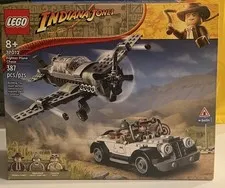 LEGO Indiana Jones: Fighter Plane Chase (77012) New in Box 