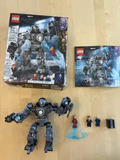 LEGO 76190 Iron Man Iron Monger Mayhem w/ Minifigs NEAR COMPLETE Marvel