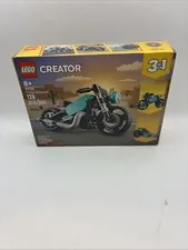 LEGO Creator 31135 Vintage Motorcycle 3 in 1 Set 128 pcs Vehicles 8+