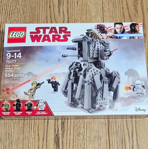 LEGO Star Wars First Order Heavy Scout Walker 75177 554 pcs Ages 9-14 Hux