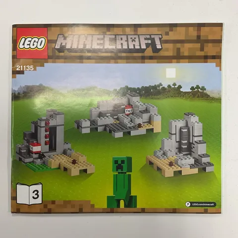 Lego Minecraft 21135 - Instruction Manual Only