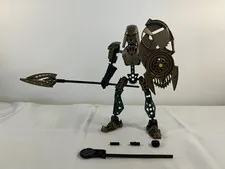 LEGO Bionicle 8762 Toa Hagah Iruini, missing green spinner