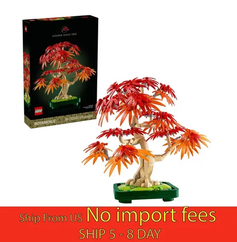 LEGO Botanicals Japanese Red Maple Bonsai 474pcs...(wa)