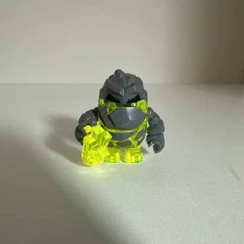 Lego Rock Monster Sulfurix trans neon green Power Miners minifigure  8959