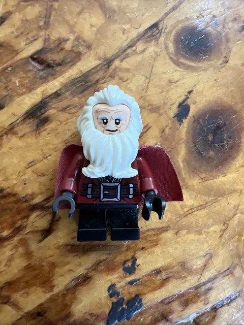 LEGO Lotr Balin The Dwarf Minifigure W/Cape and No Weapons
