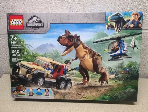 76941 CARNOTAURUS DINOSAUR CHASE lego set Jurassic World Camp Cretaceous NEW