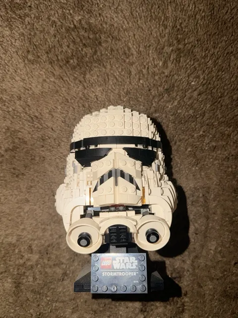 LEGO Stormtrooper Helmet - BUILT