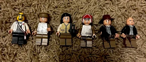 LEGO Indiana Jones & Lord of the Rings Minifigure Lot - Mordor Orcs, Indy