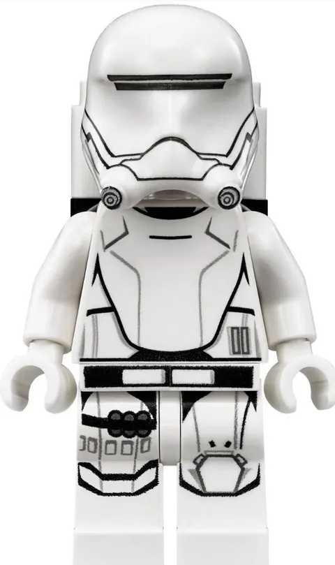 LEGO Flame Trooper Star Wars Minifigure White Trooper Single Figure