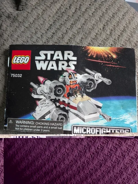 LEGO Star Wars: X-Wing Fighter Microfighter (75032) Book Instruction Manual