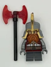 LEGO Dain Ironfoot Dwarf Minifigure LOTR The Hobbit - lor107 79017