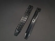 LEGO - 2x - Modified Plate - Modified Plate - 2x16 - Black - 62743