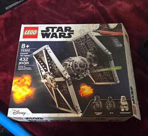 LEGO Star Wars Imperial TIE Fighter 75300 Complete Set 432 Pieces Box