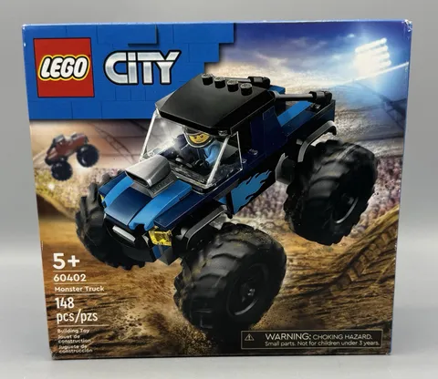 LEGO CITY Blue Monster Truck (60402) Sealed