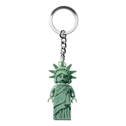 LEGO LADY LIBERTY Minifigure Keyring Keychain Statue of Liberty 3 inches