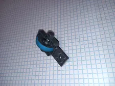 1 Lego Assembly Flywheel Plate 2 by 8 with Metal Flywheel and Dark Azure Tire