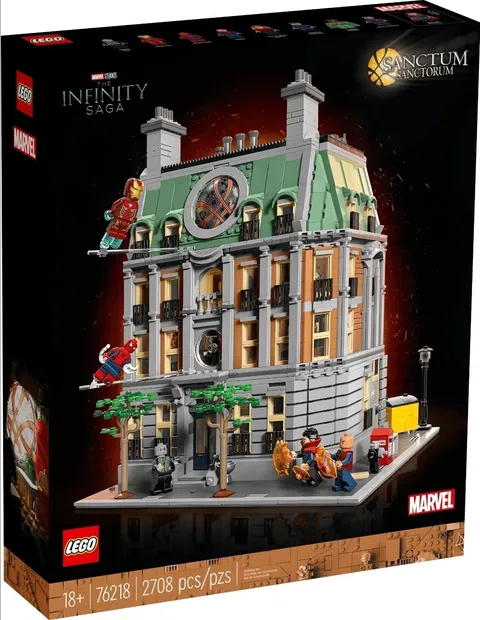 LEGO 76218 Marvel Sanctum Sanctorum Set New Retired Modular BOX DAMAGE Sealed