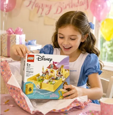 LEGO 43177 Belle’s Storybook Adventures NRFP NIB Sealed