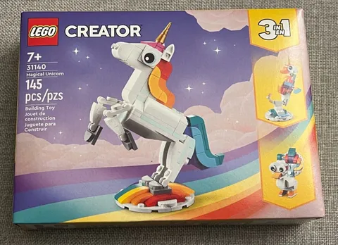LEGO 31140 Creator 3 in 1 Magical Unicorn (145 pcs) New / Sealed