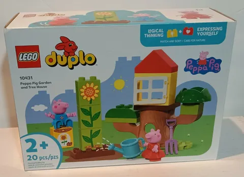 Lego Duplo 10431 Peppa Pig Garden & Tree House Preschool New Sealed in Box